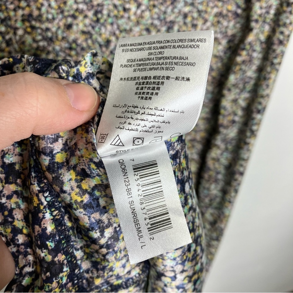 Bcbgeneration Multicolored Shift Dress Pockets Si… - image 6